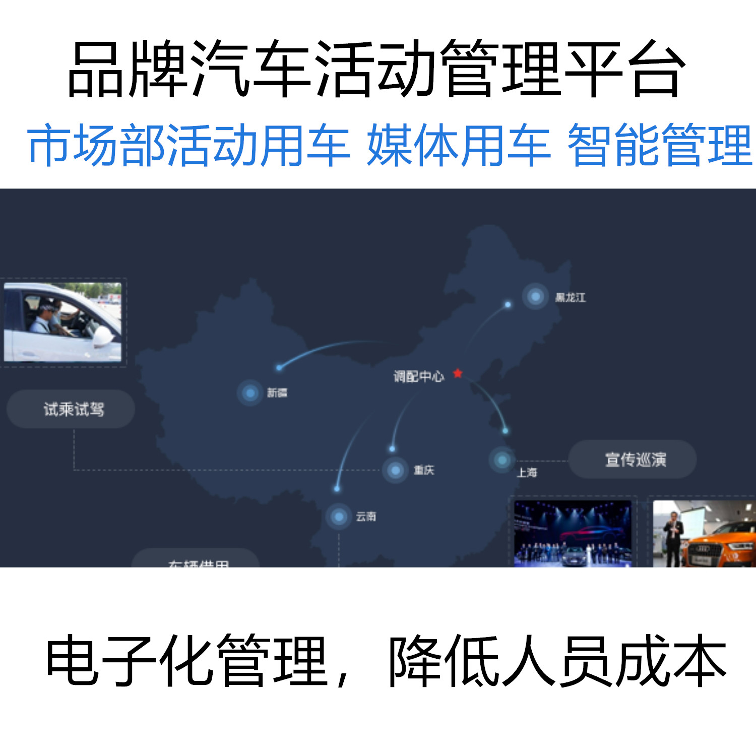 品牌汽车活动管理平台